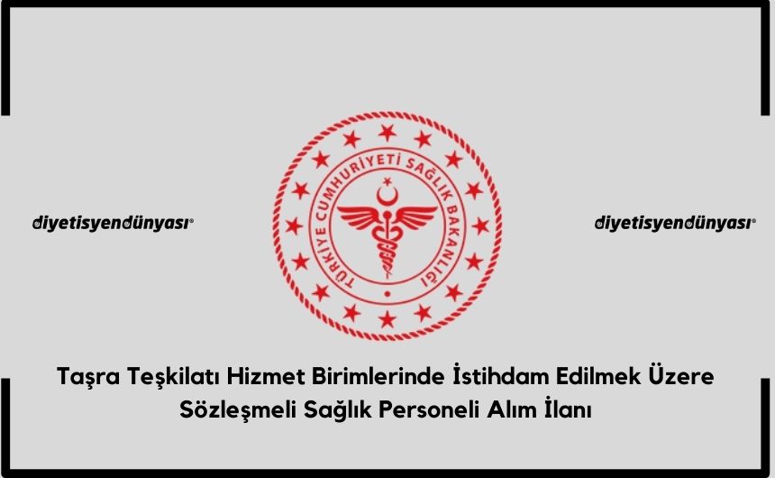 Sağlık Bakanlığı Sözleşmeli Sağlık Personeli Alımı İlanı