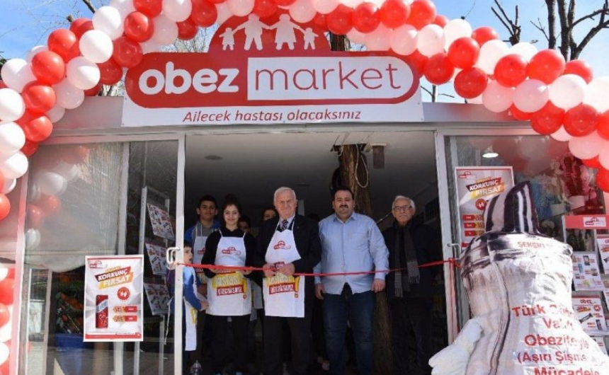 Türkiye'nin İlk Obez Marketi Açıldı! 