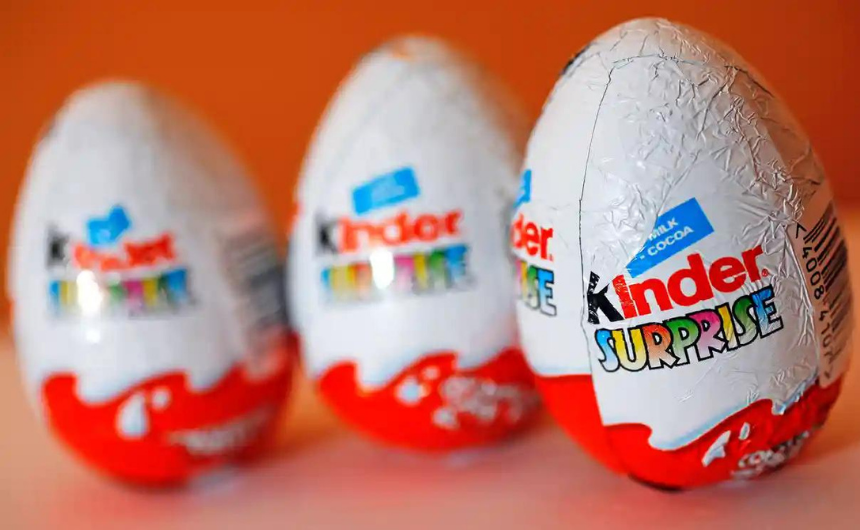 Salmonella vakalarının artması nedeniyle Kinder Sürpriz yumurtalar toplatılıyor