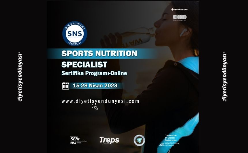 Spor Beslenmesi Uzmanlık Sertifika Programı - Nisan 2023 -