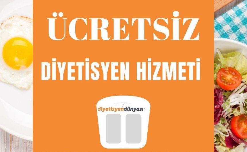 Ücretsiz Diyetisyen Hizmeti 