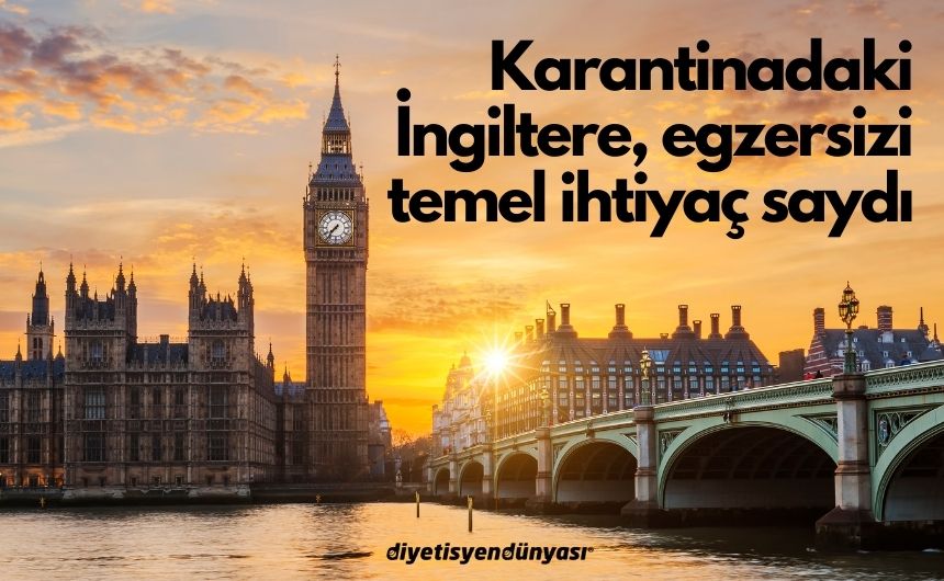 Karantinadaki İngiltere, egzersizi temel ihtiyaç saydı