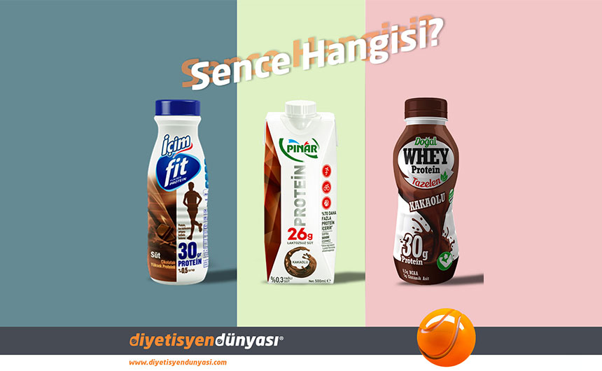 Yüksek Proteinli İçecekler Besin Değerleri