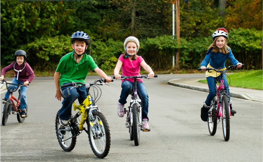 Okula Bisikletle Giden Çocuklar Daha Kaslı 